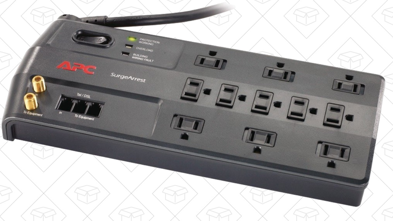 APC 11-Outlet Surge Protector, $14 after $6 coupon